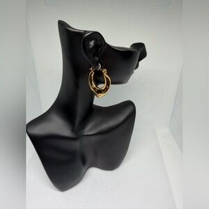 Elegant Gold Hoop Earrings stainless steel